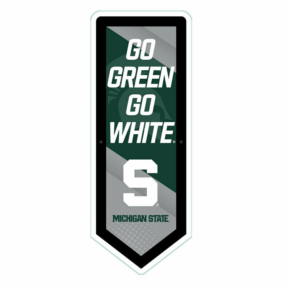 LED Wall Decor, Pennant, Michigan State University