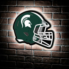 LED Wall Decor, Helmet, Michigan State University