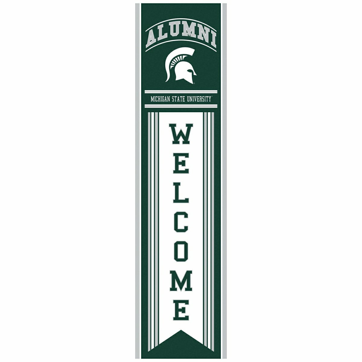 Michigan State University Alumni Single Sided Large Leaner, 46"