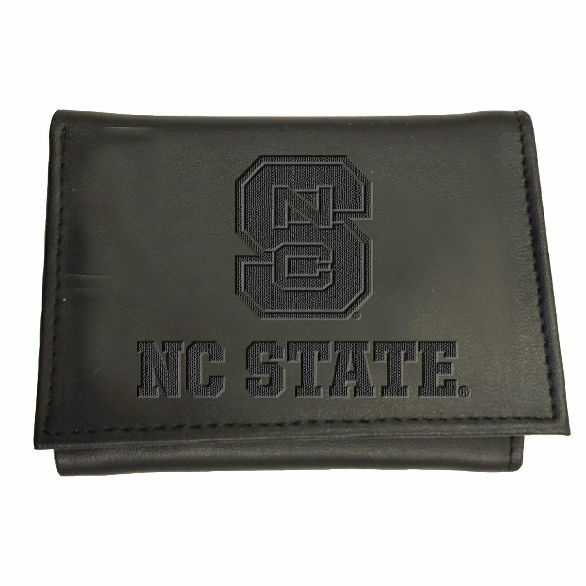 North Carolina State University, Tri-Fold Wallet, Black