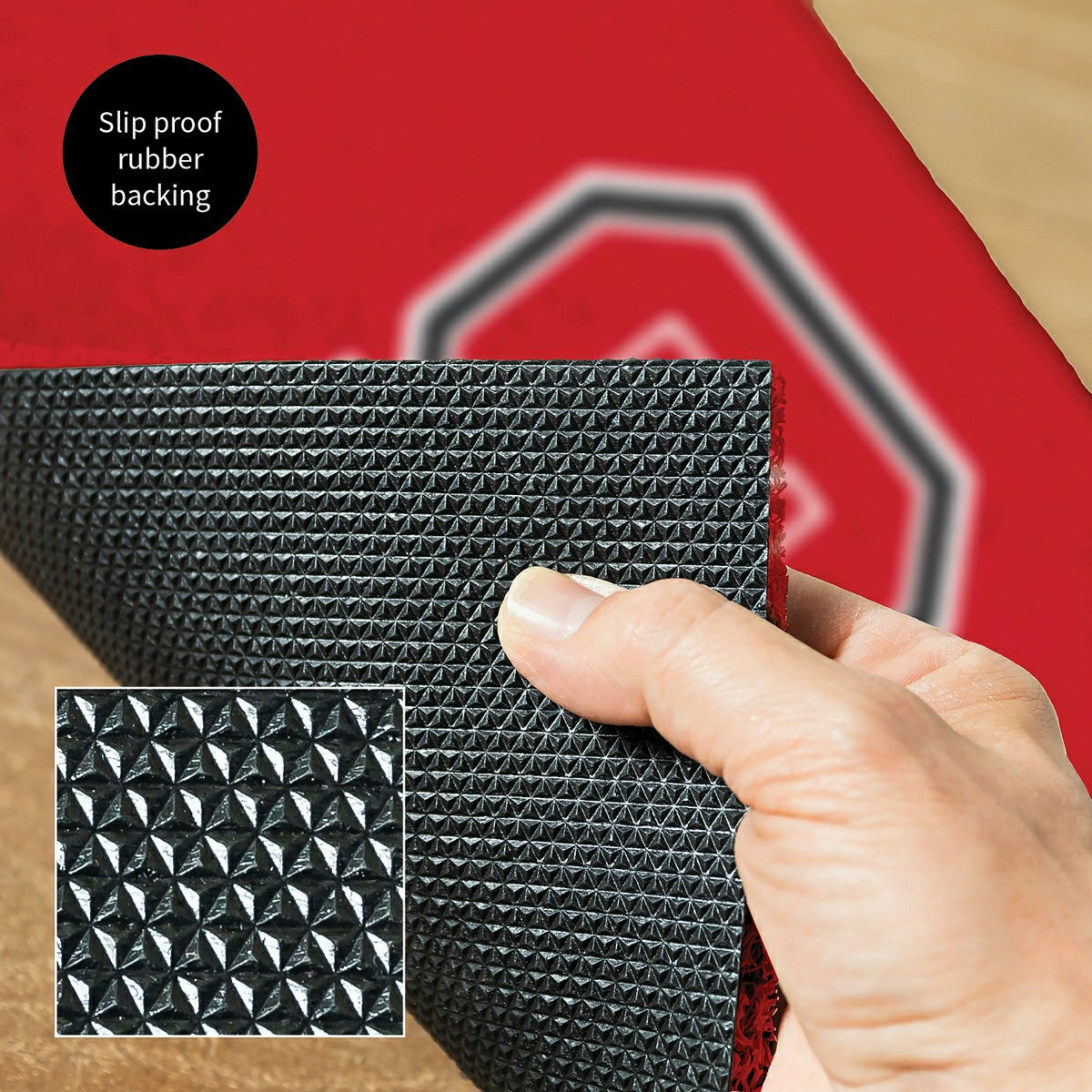 Full Color PVC Mat, 16" x 28", North Carolina State University