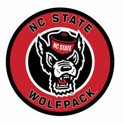 LED Wall Decor, Round, North Carolina State University