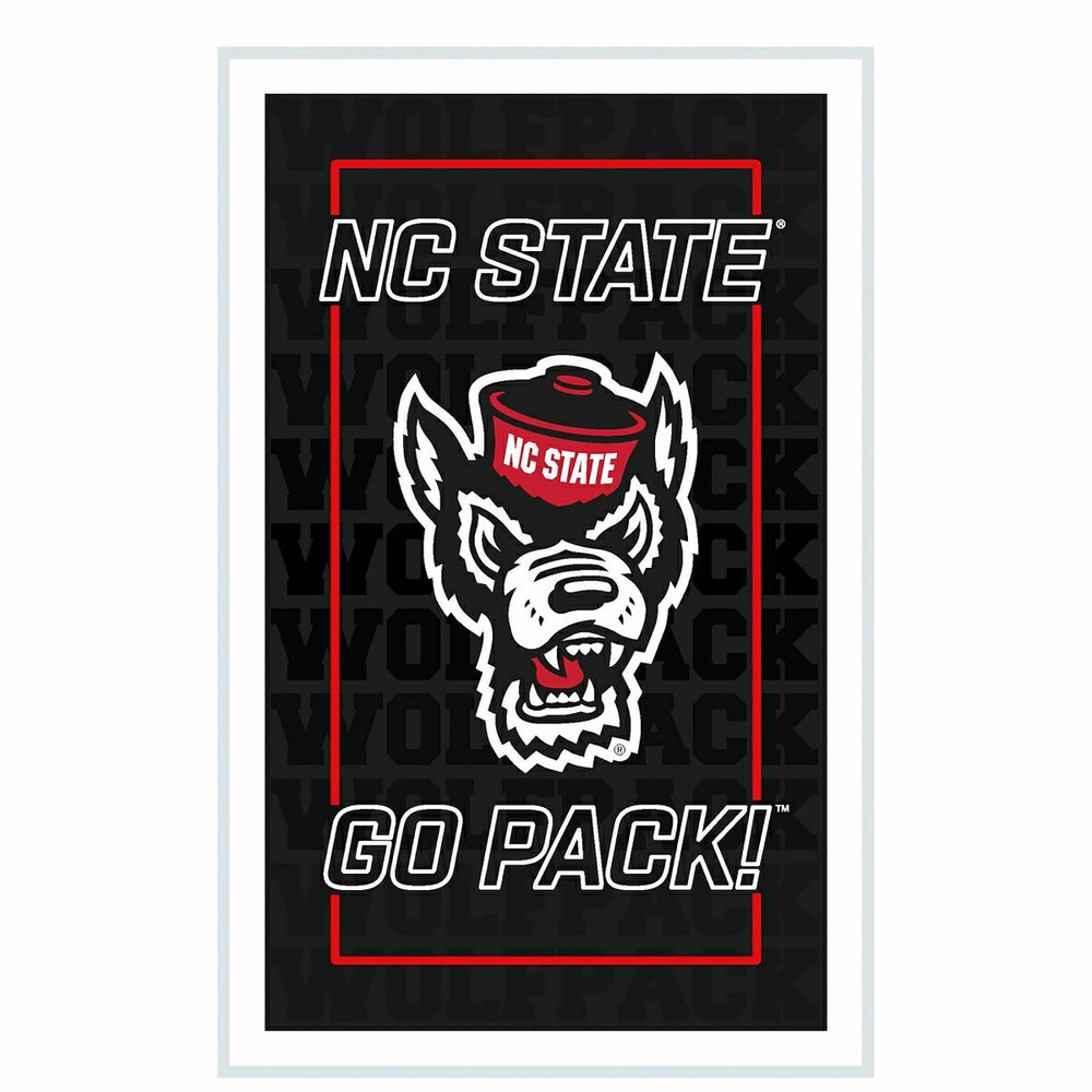 North Carolina State University College Rectangle Neolite LED Decor