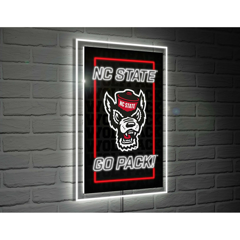 North Carolina State University College Rectangle Neolite LED Decor