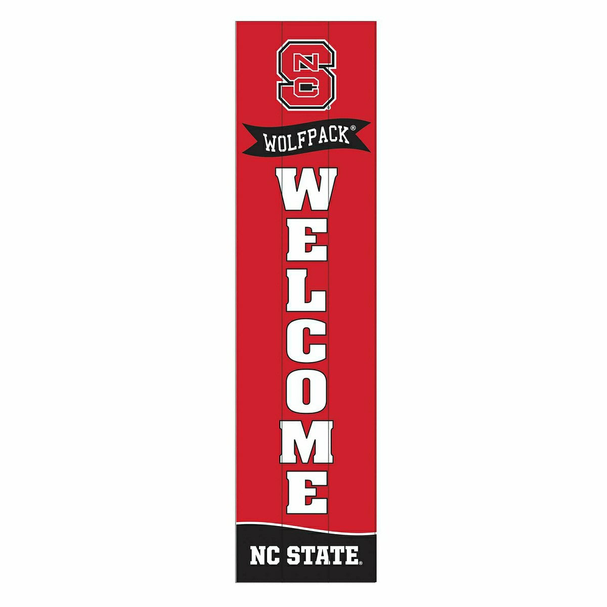 North Carolina State University Large Single Sided Leaner, 46"