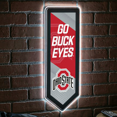 LED Wall Decor, Pennant, Ohio State University