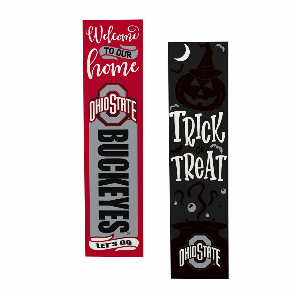 47" Double Sided Leaner, Ohio State University, Halloween