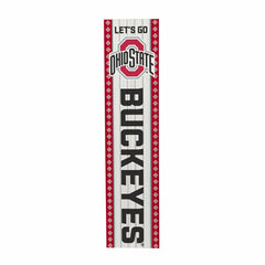 47" Double Sided Leaner, Ohio State University, Christmas