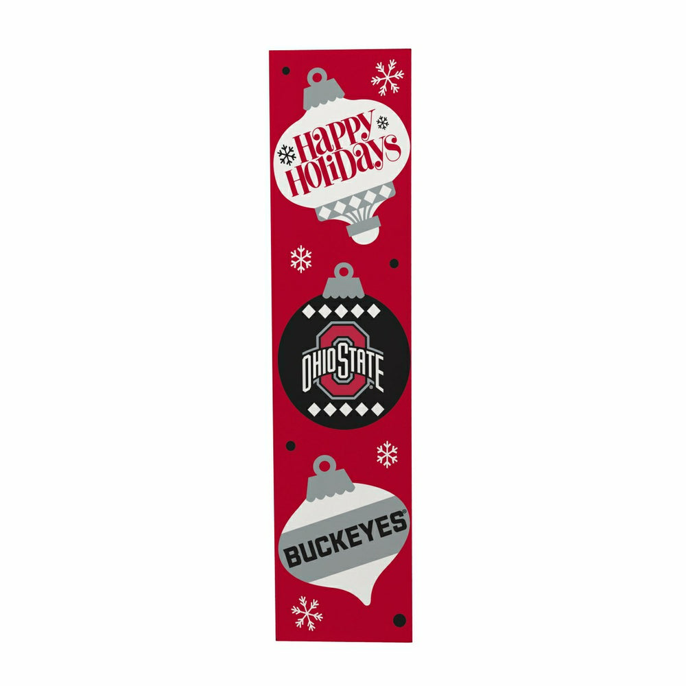 47" Double Sided Leaner, Ohio State University, Christmas