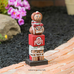 Ohio State Buckeyes Tiki Team Totem Garden Statue