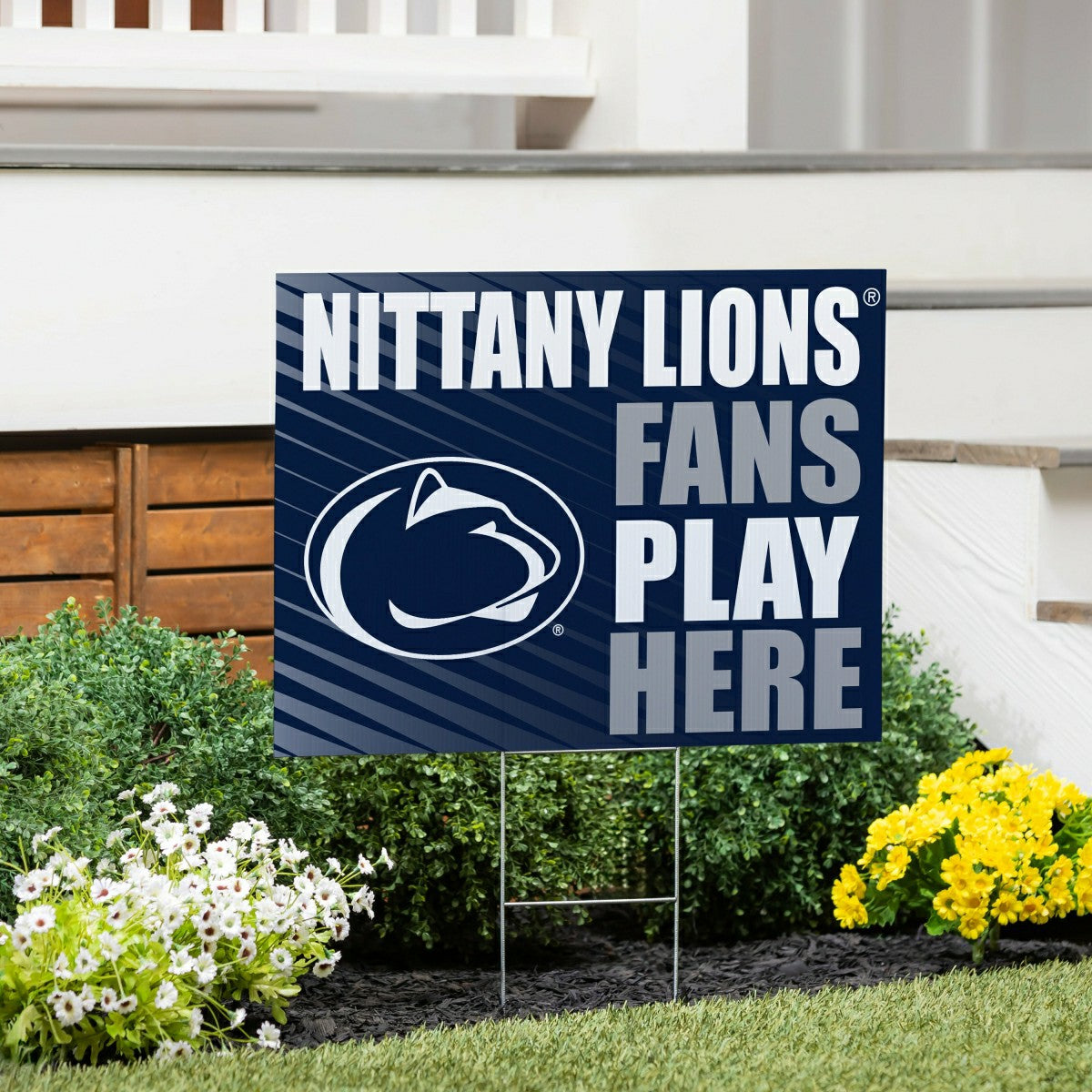 Penn State Coroplast Yard Sign "Fans Play Here"