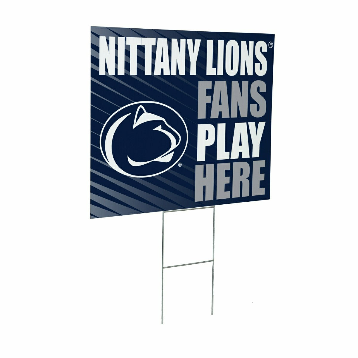 Penn State Coroplast Yard Sign "Fans Play Here"