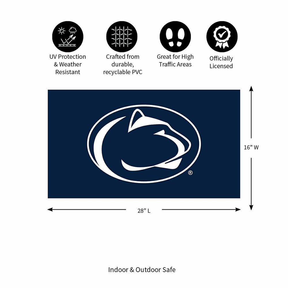 Full Color PVC Mat, 16" x 28", Penn State