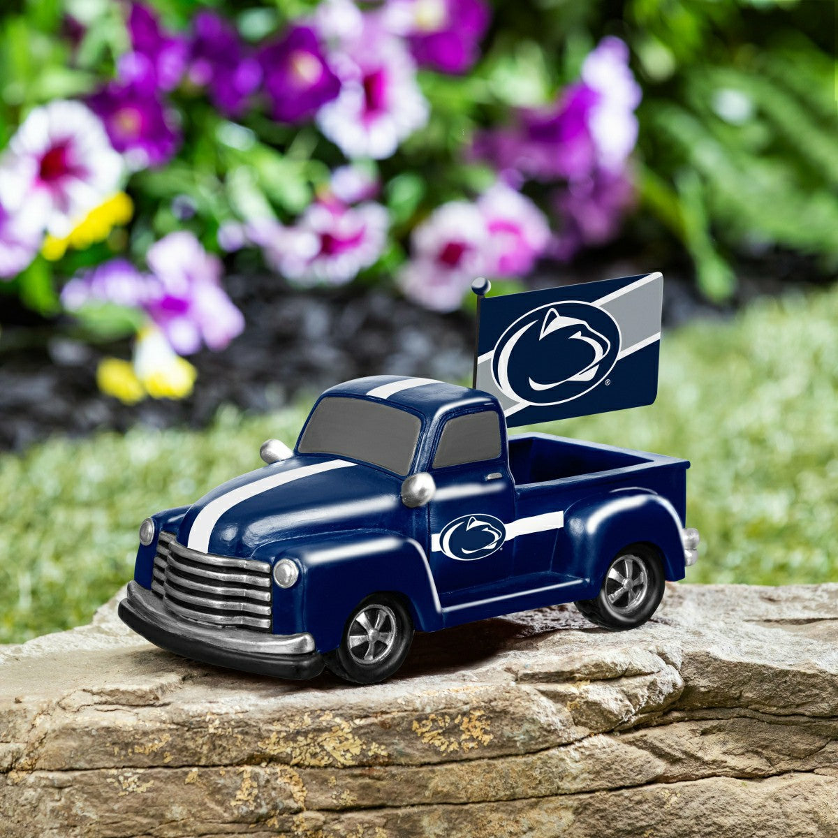 Detroit Lions Rally Truck Statue