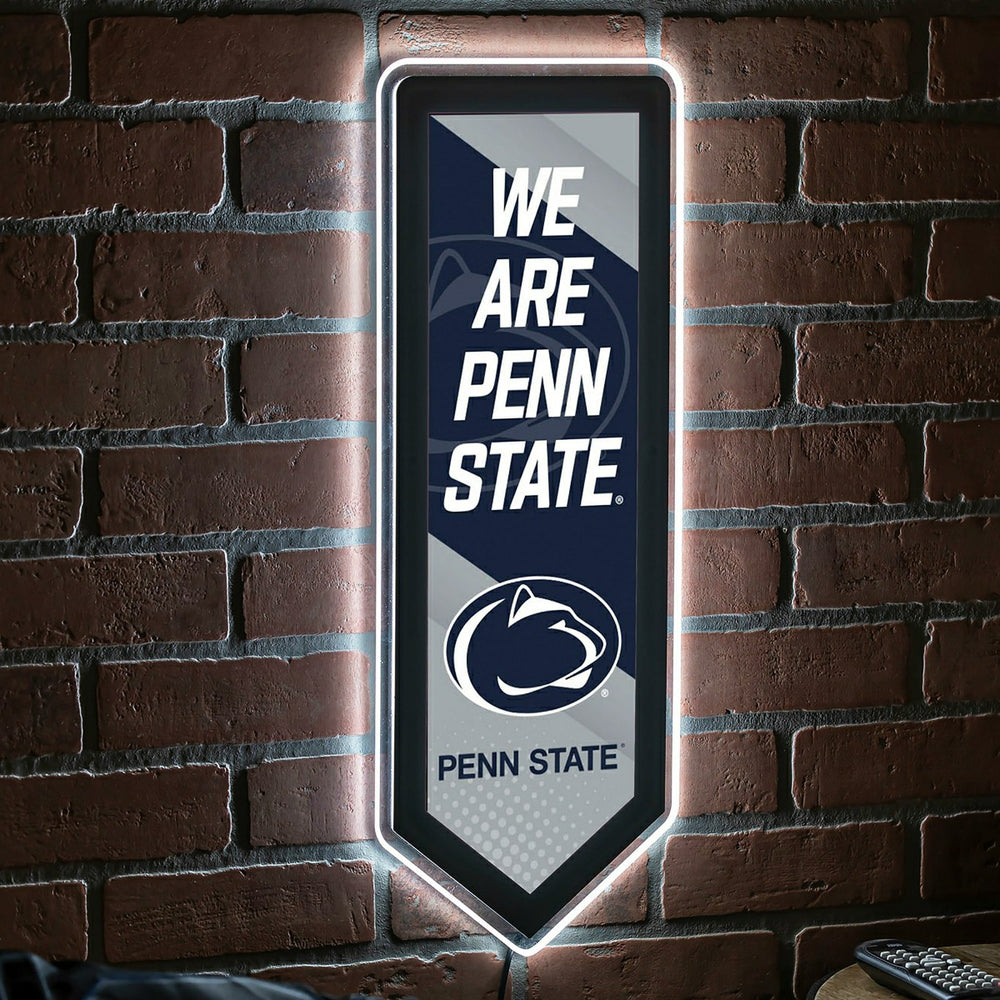 LED Wall Decor, College Football Pennant, Penn State