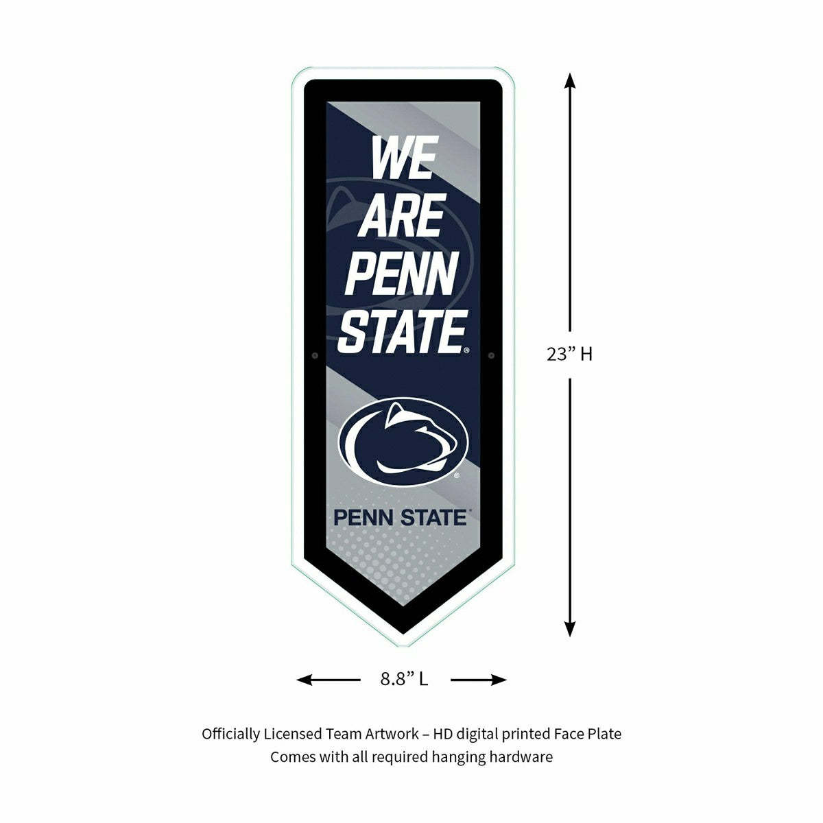 LED Wall Decor, College Football Pennant, Penn State