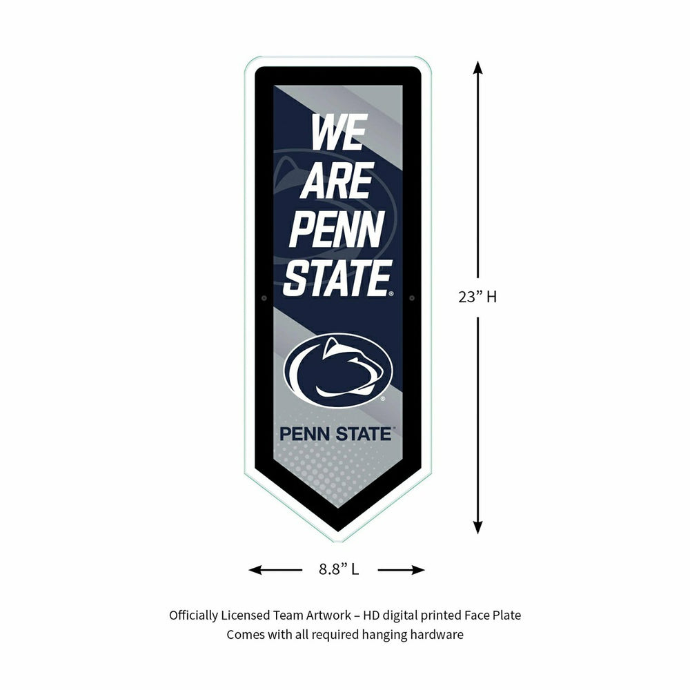 LED Wall Decor, College Football Pennant, Penn State
