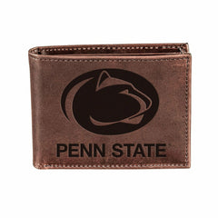 Crazy Horse Collection Wallet, Bi-Fold, Penn State