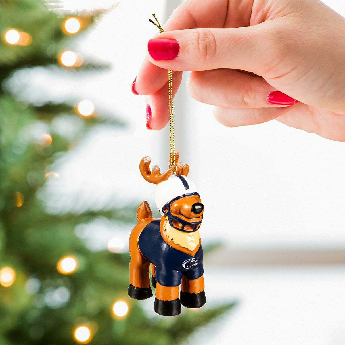 Reindeer Player Ornament, Penn State
