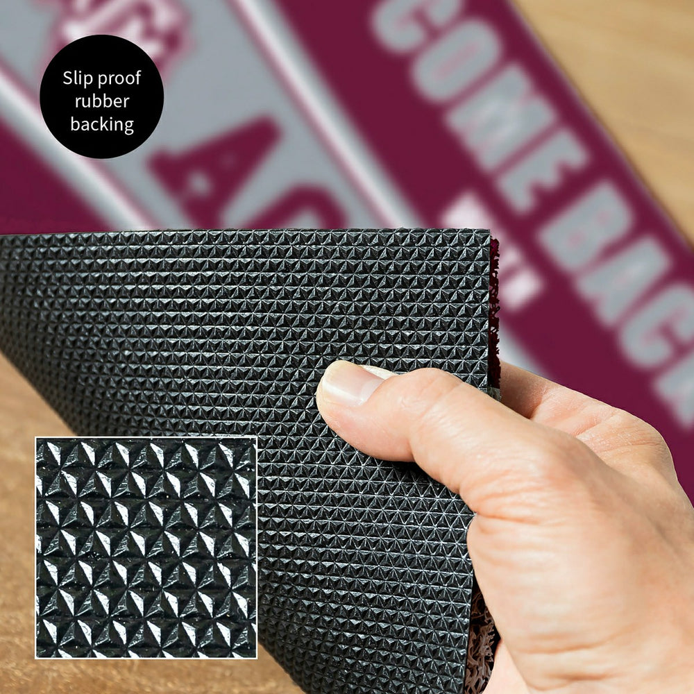 28" x 16" PVC Trapper Mat, Come Back with Tickets, Texas A&M
