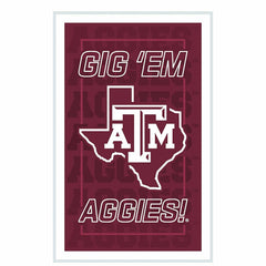 Texas A&M College Rectangle Neolite LED Decor
