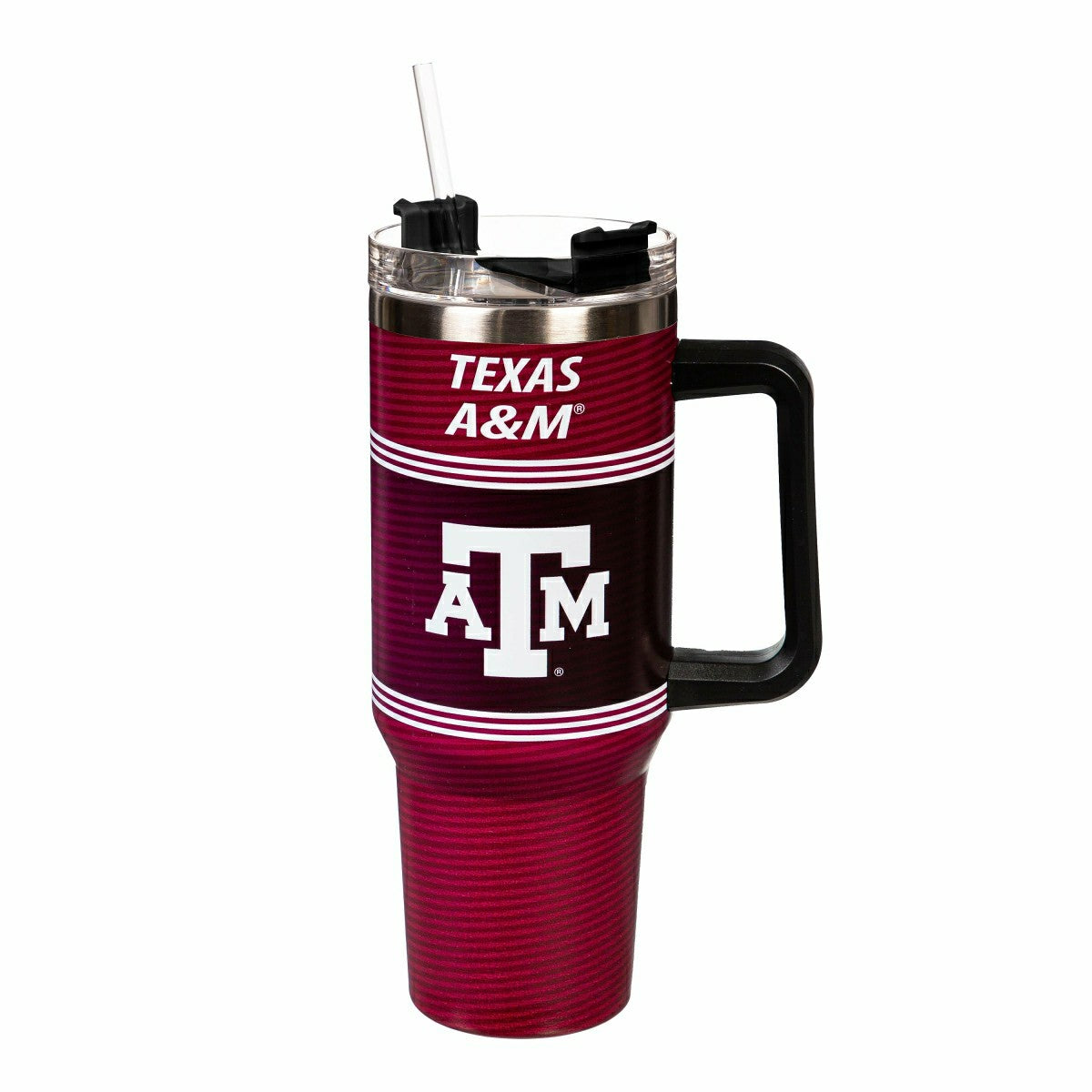 40oz Stainless Steel Canyon Cup w/ Straw, Texas A&M