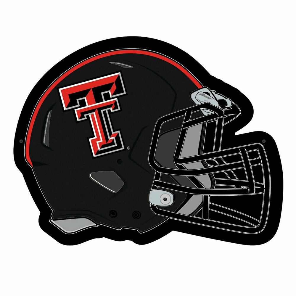 LED Wall Decor, Helmet, Texas Tech University