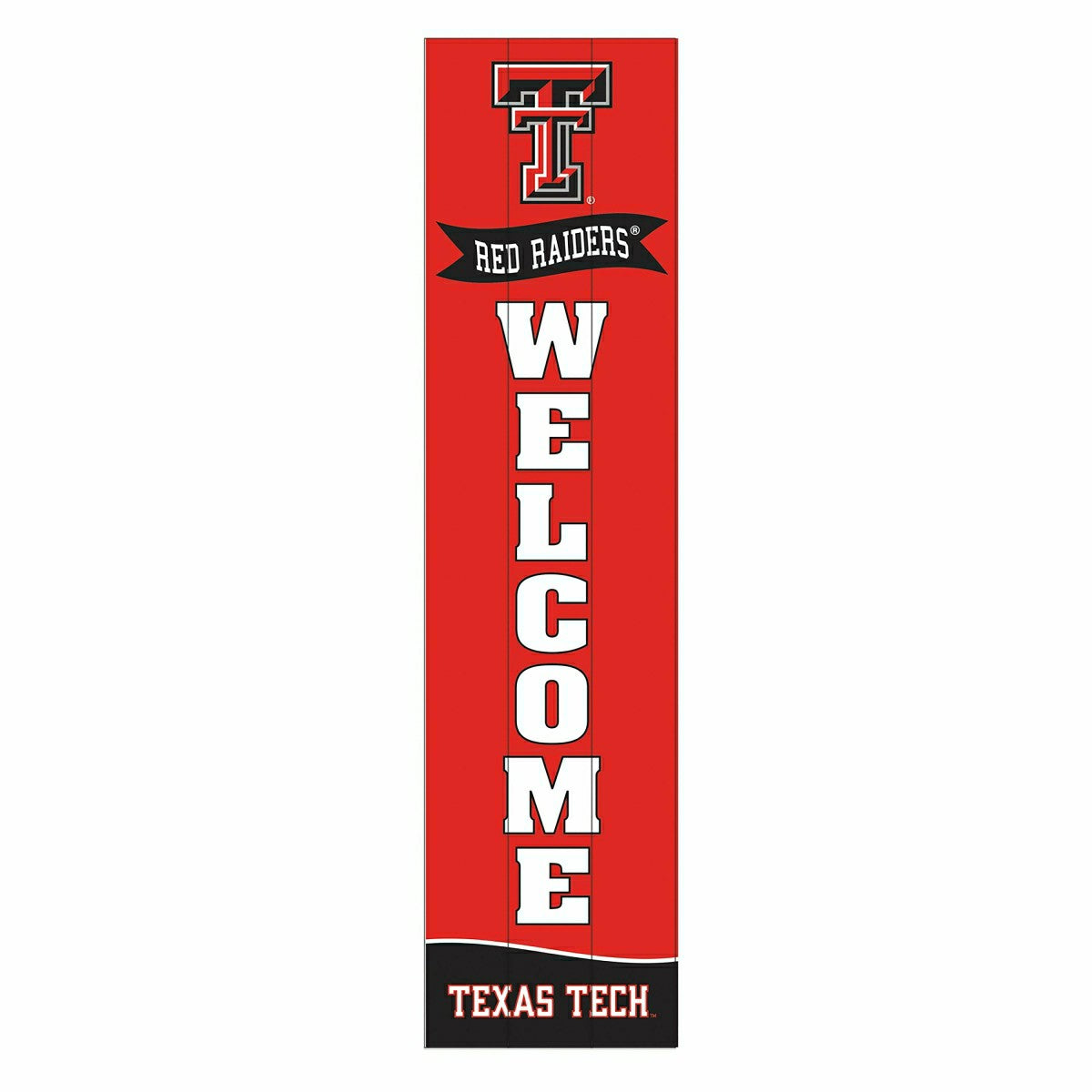 Texas Tech University Large Single Sided Leaner, 46"