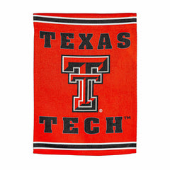 Embossed Suede Flag, GDN Size, Texas Tech University