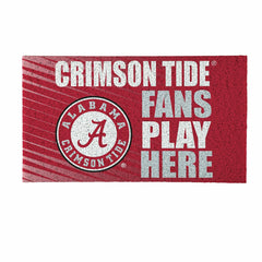 University of Alabama Fan Mat, 28"x16"