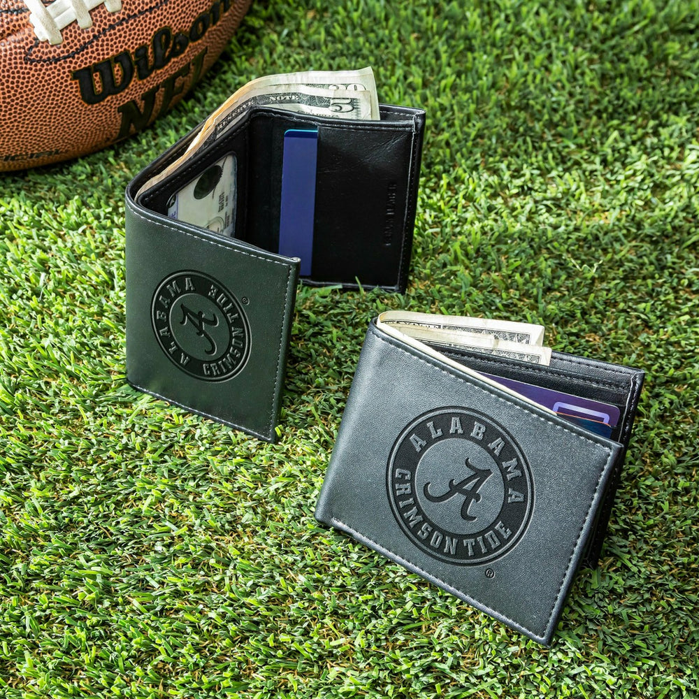 University of Alabama, Bi-Fold and Tri-Fold Wallet Gift Set, Black