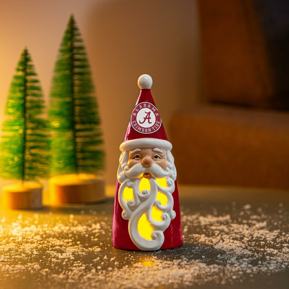 University of Alabama Santa LED Statuary, 8"