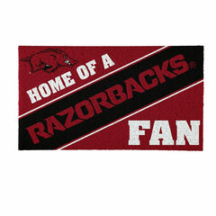 University of Arkansas, PVC Mat COLOR, Home of a Fan