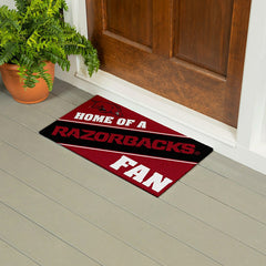University of Arkansas, PVC Mat COLOR, Home of a Fan
