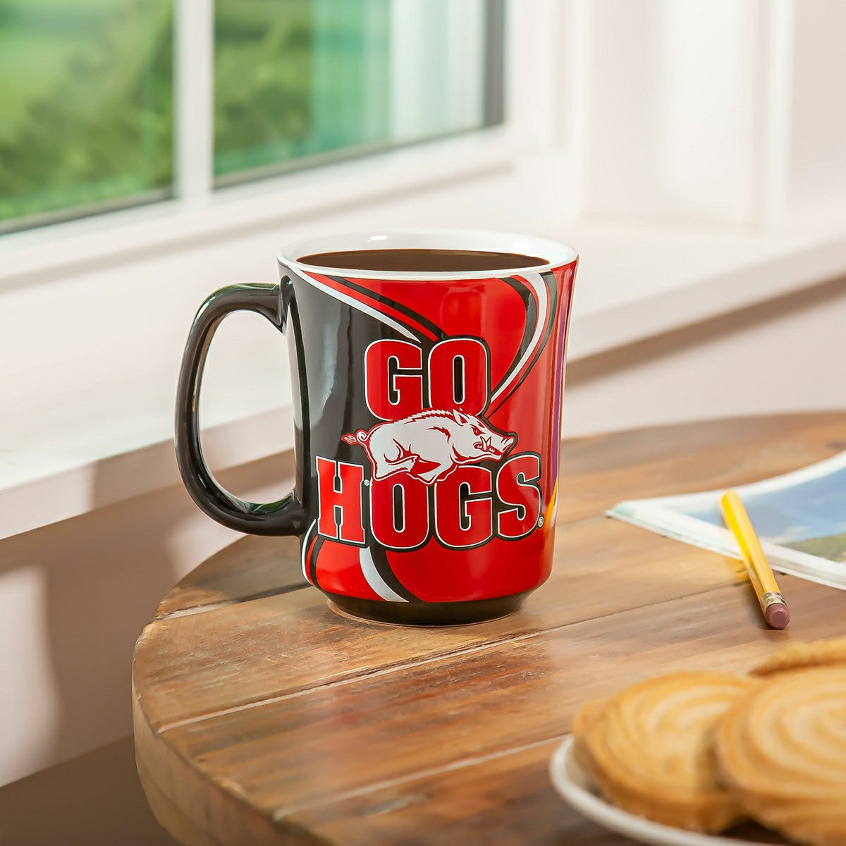 University of Arkansas, 14oz Ceramic Cup of Awesome with Matching Box