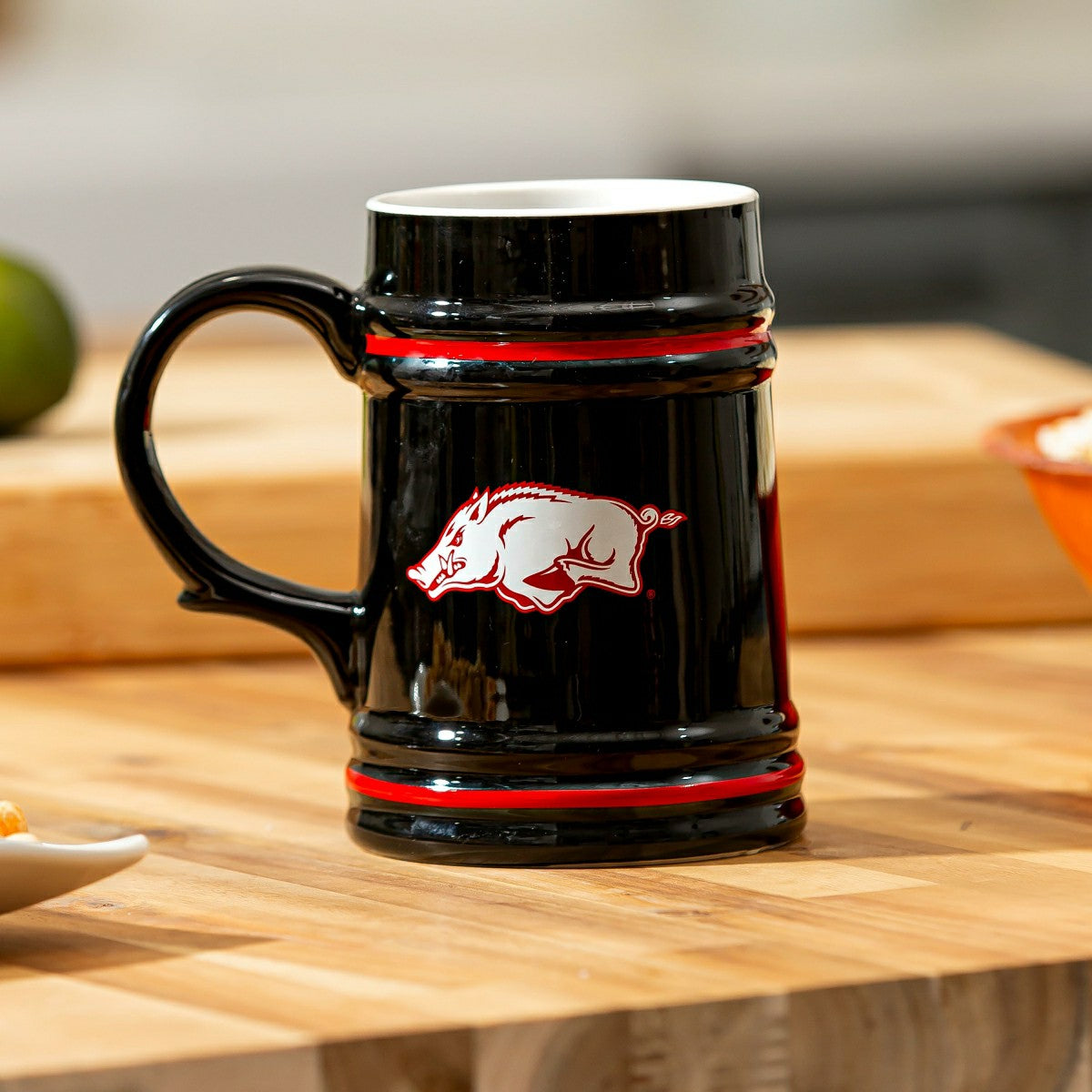 University of Arkansas Ceramic Stein Cup, 24oz