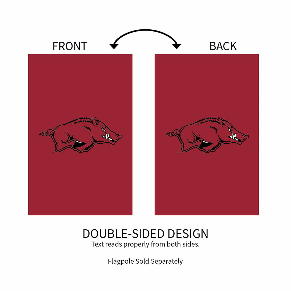 Applique Flag, Reg, University of Arkansas