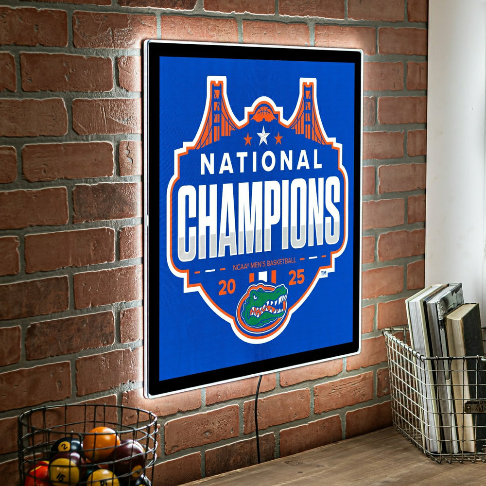University of Florida, Mens NCAA Basketball Champions Edge Lite 23" Sq