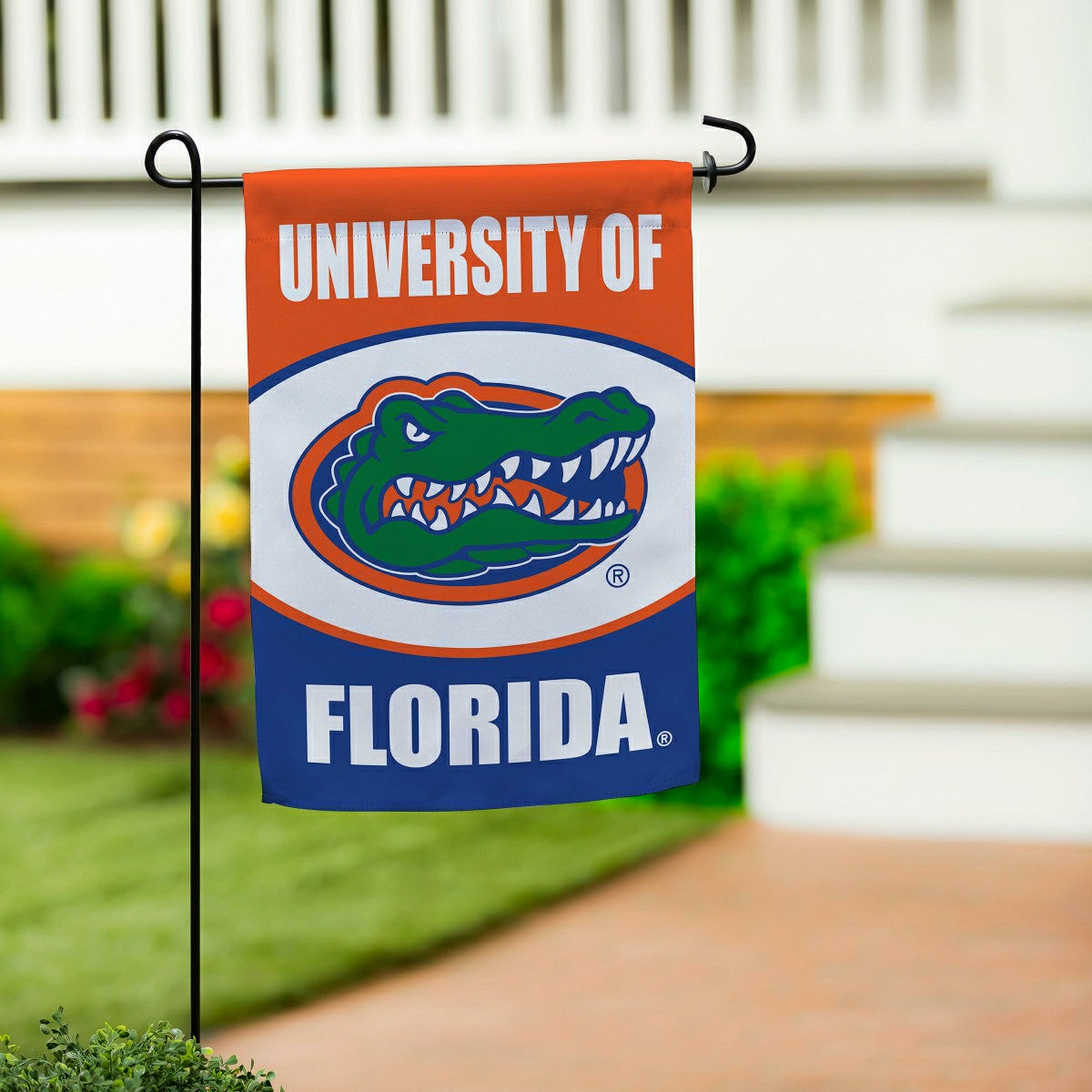 University of Florida Suede Garden Flag