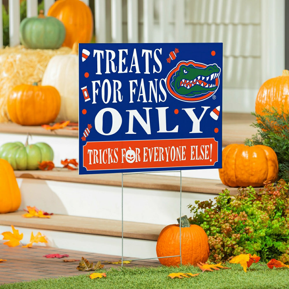 University of Florida Yard Sign, Halloween Treats for Fans