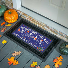 University of Florida Flocked Coir Halloween Sassafras Switch Mat, 22"