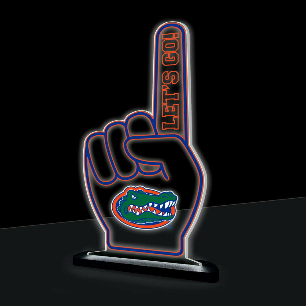 University of Florida College Foam Finger Desklite LED Decor