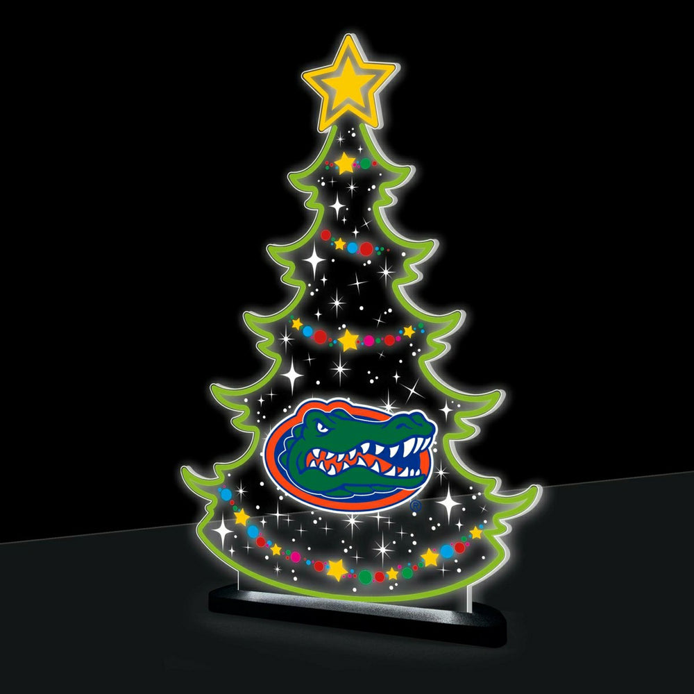 University of Florida College Holiday Tree Desklite LED Decor