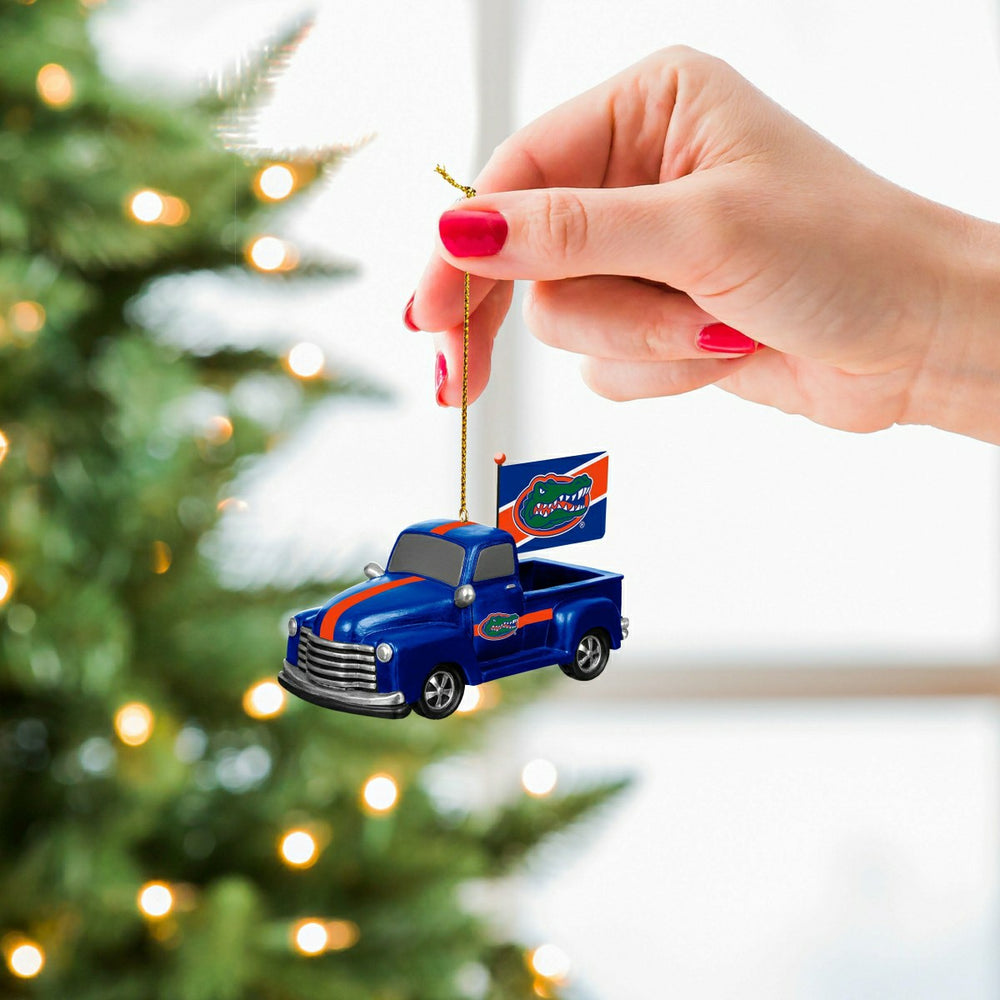 University of Florida Rally Truck Ornament, Set of 2