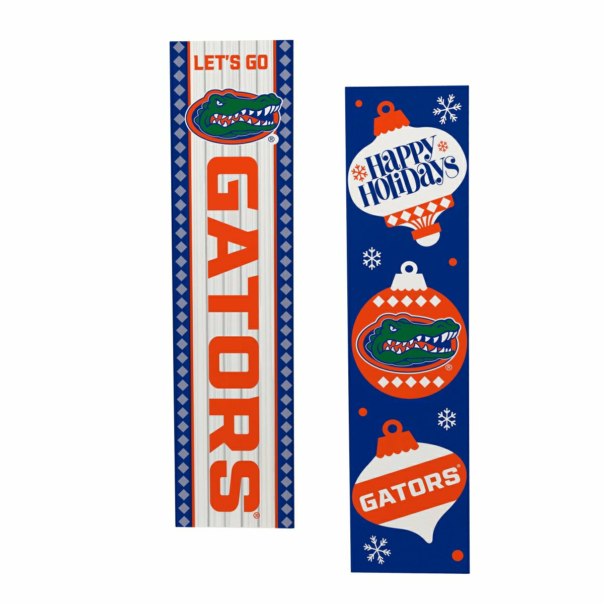 University of Florida 47" Double Sided Leaner, Christmas