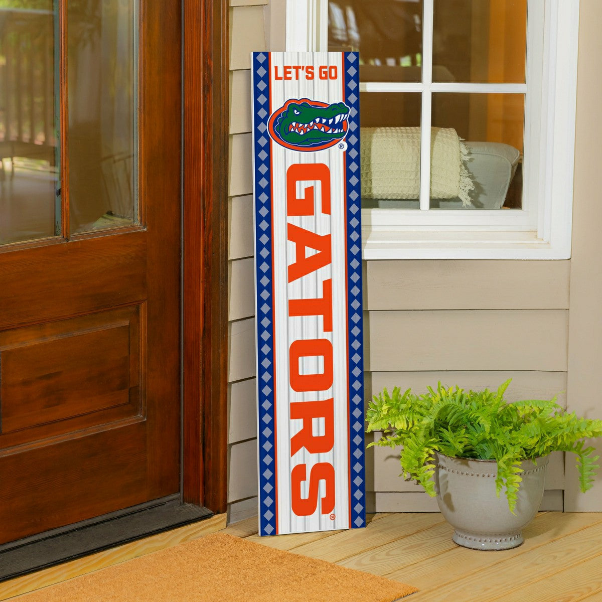 University of Florida 47" Double Sided Leaner, Christmas