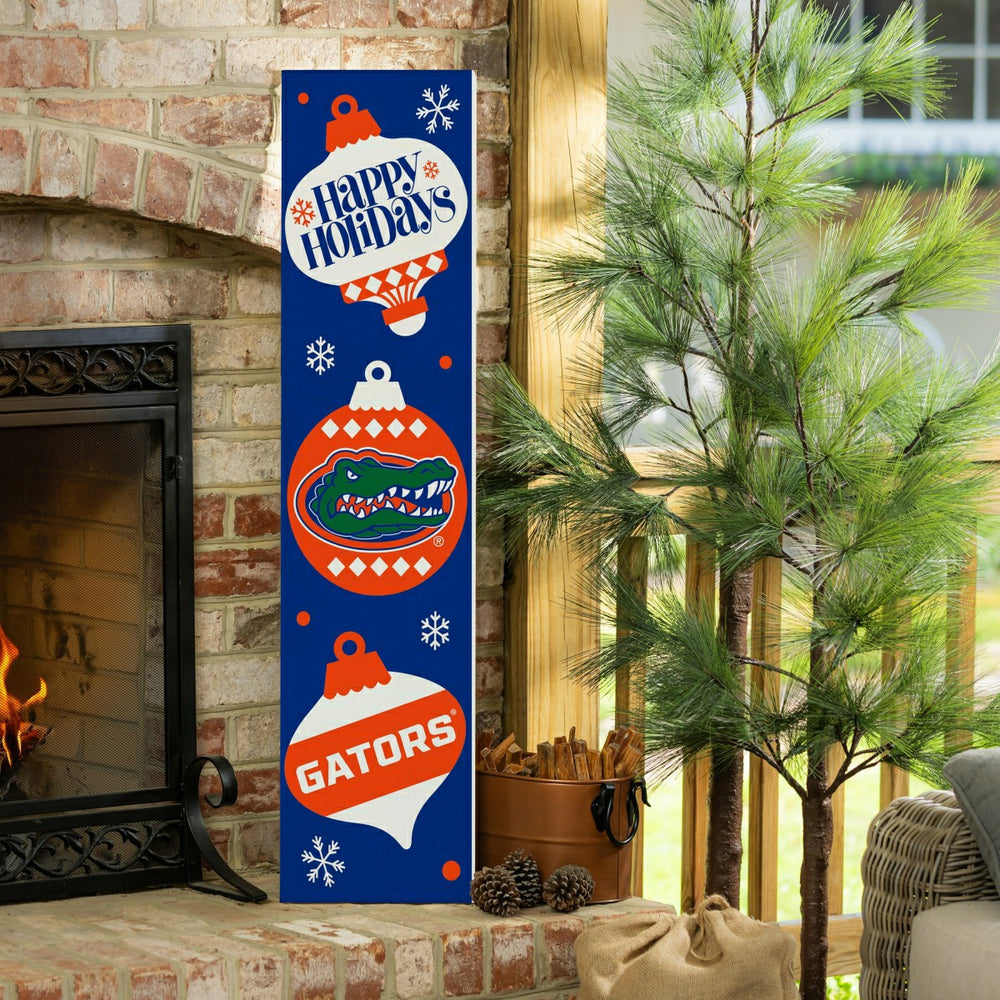 University of Florida 47" Double Sided Leaner, Christmas
