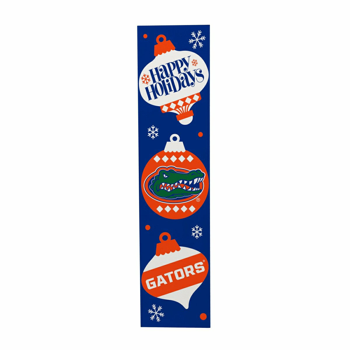 University of Florida 47" Double Sided Leaner, Christmas