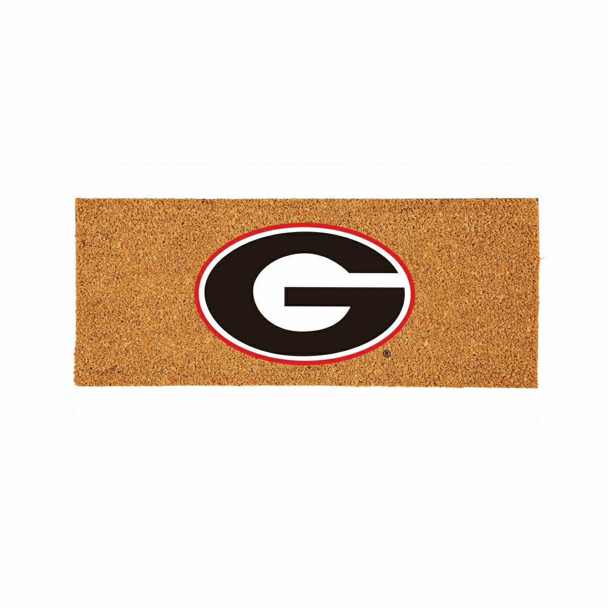 University of Georgia Extra Large Full Color Coir Mat, 60"x24"