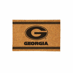 University of Georgia Large One Color Coir Mat, 36"x24"